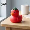 Easy to Knead Squishy Duck Tomato Toy, Slow Rebound Stress Relief Squeeze Cute Fruit Sensory Toys for Anxiety Fidget Soft Decompression Toy