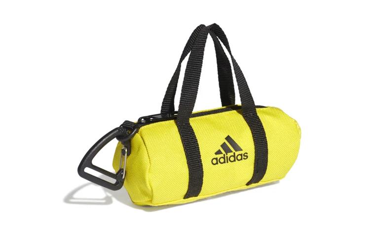 adidas Reißverschluss Polyester Schlüsseltasche Münzbörse Mini Unisex Neongelb FQ5260
