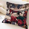 Japanese Anime Black Butler Office Cushion Pillowcase Car Cushion Cover45X45Cm Lumbar Pillowcase Sofa Pillowcover