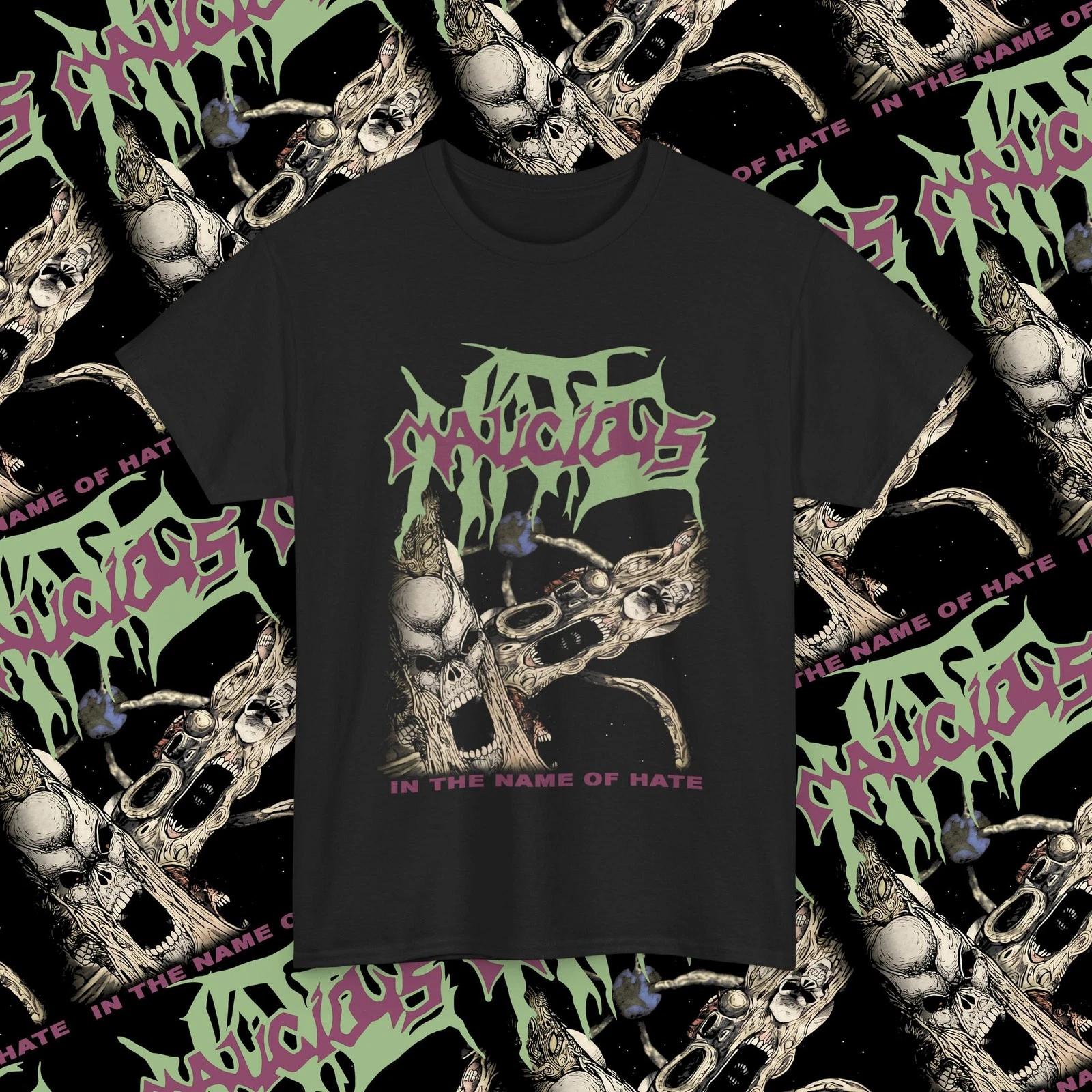 Malicious Hate “In the Name of Hate” Brutal Death/Grindcore Band T-Shirt XL