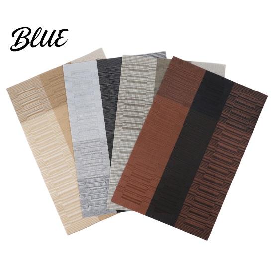 Heat-resistant Table Mats Simple Waterproof Heat for Resistant PVC Placemats Dining Anti-scalding Washable Kitchen Tableware Eco-friendly