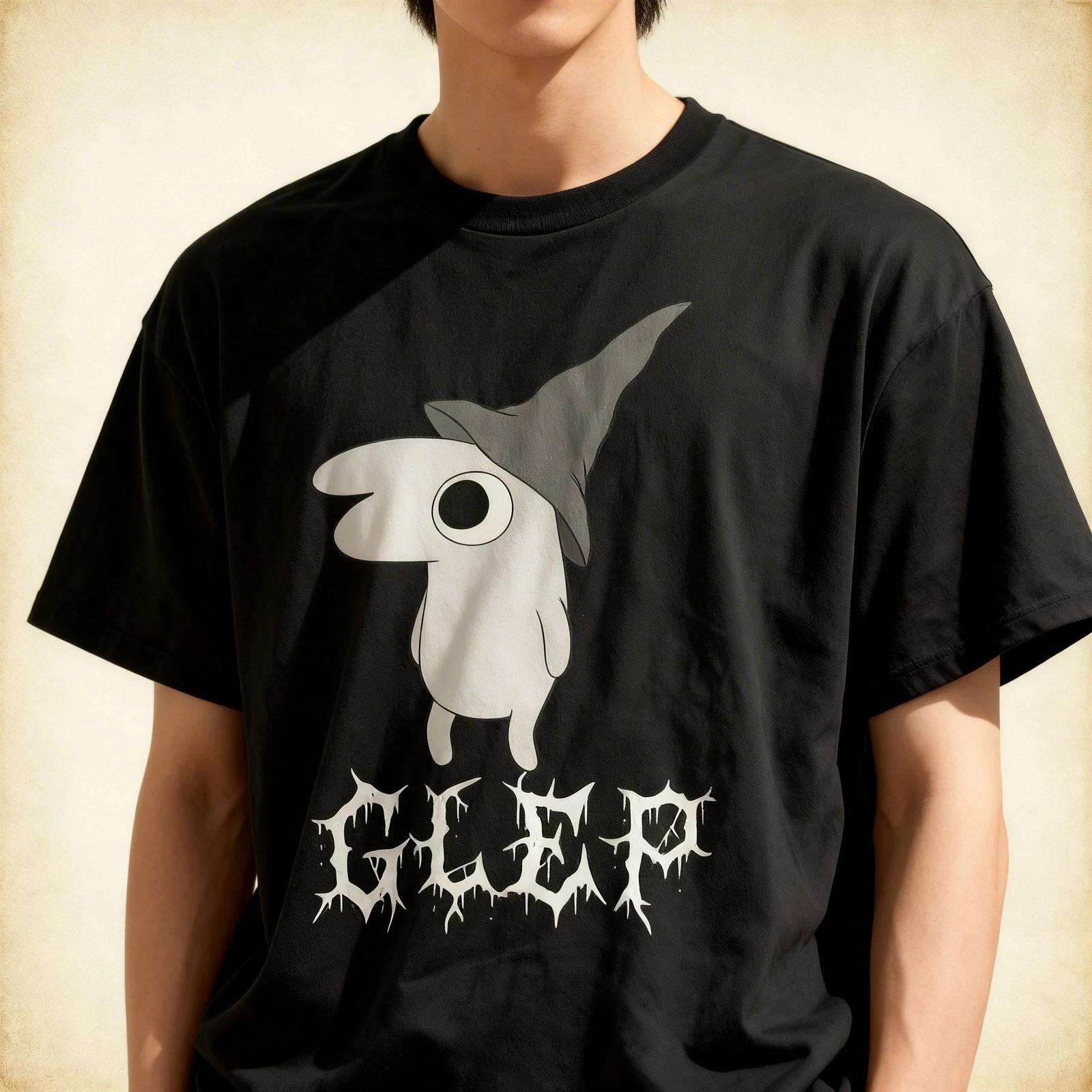 Smiling Friends Glep Metal Punk Rock Band Parody Funny Unisex classic tee shirt S