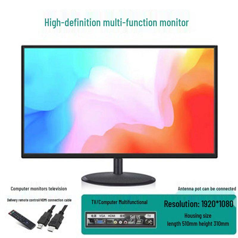 Ecran de Afișare pentru Supraveghere Nou: Monitor Desktop 19, 22, 24 inch pentru Acasă și Birou