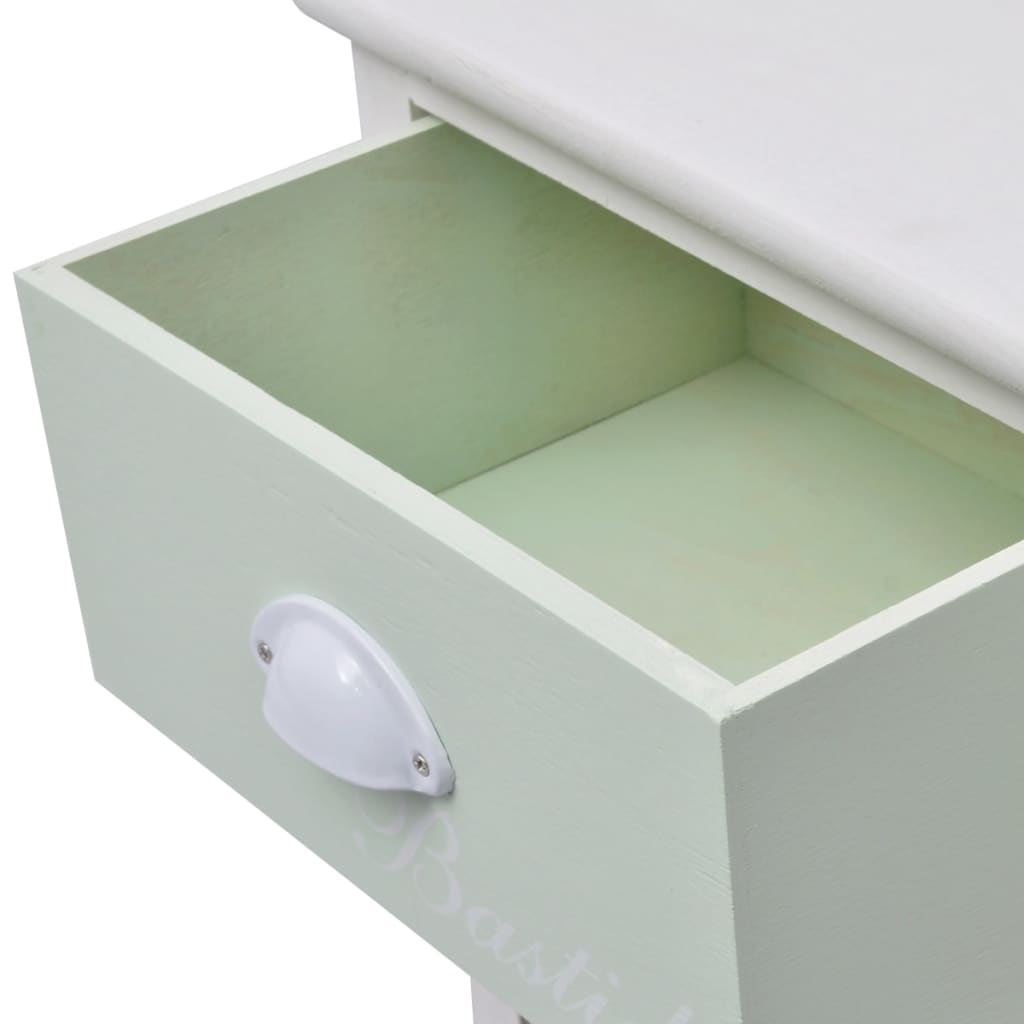 Vidaxl French Cabinet with 4 Drawers, Wooden