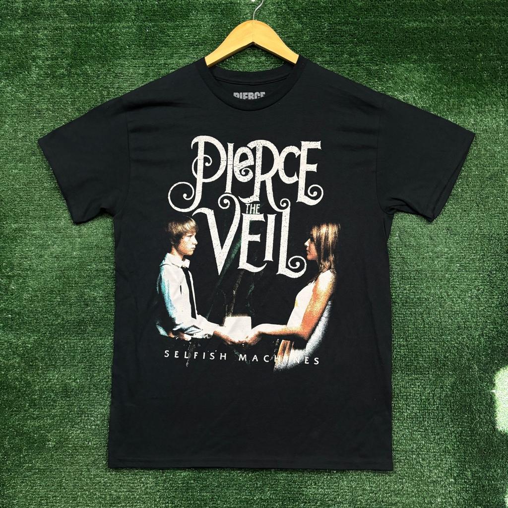 Pierce the Veil Selfish Machines Album Rock Band T-Shirt Size Medium Unisex T-Shirt