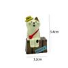 Model Mini Chinese Swordsman Figure Waterproof Cute Garden Miniatures Creative Exquisite Statue Ornament Home
