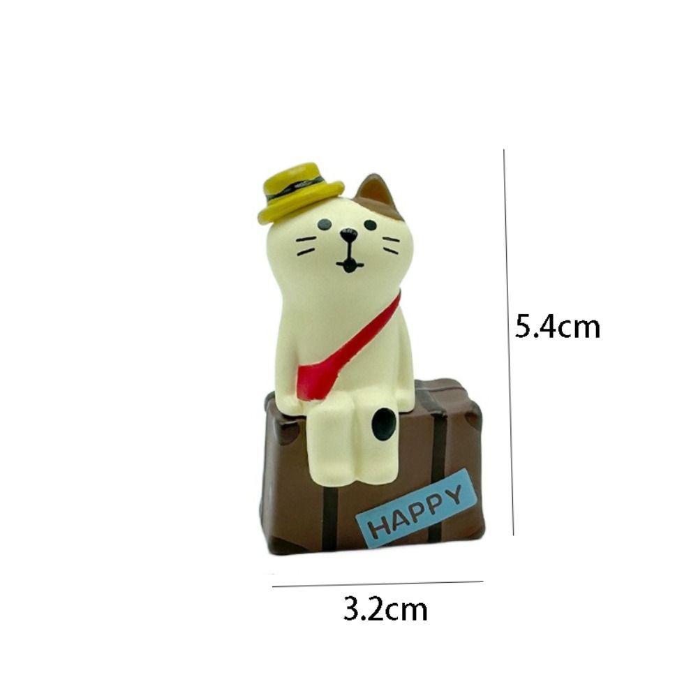 Model Mini Chinese Swordsman Figure Waterproof Cute Garden Miniatures Creative Exquisite Statue Ornament Home