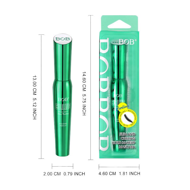 BOB makeup setting mascara waterproof, slender and curled, not agglomerated, not easy to smudge, naturally elongated makeup 1