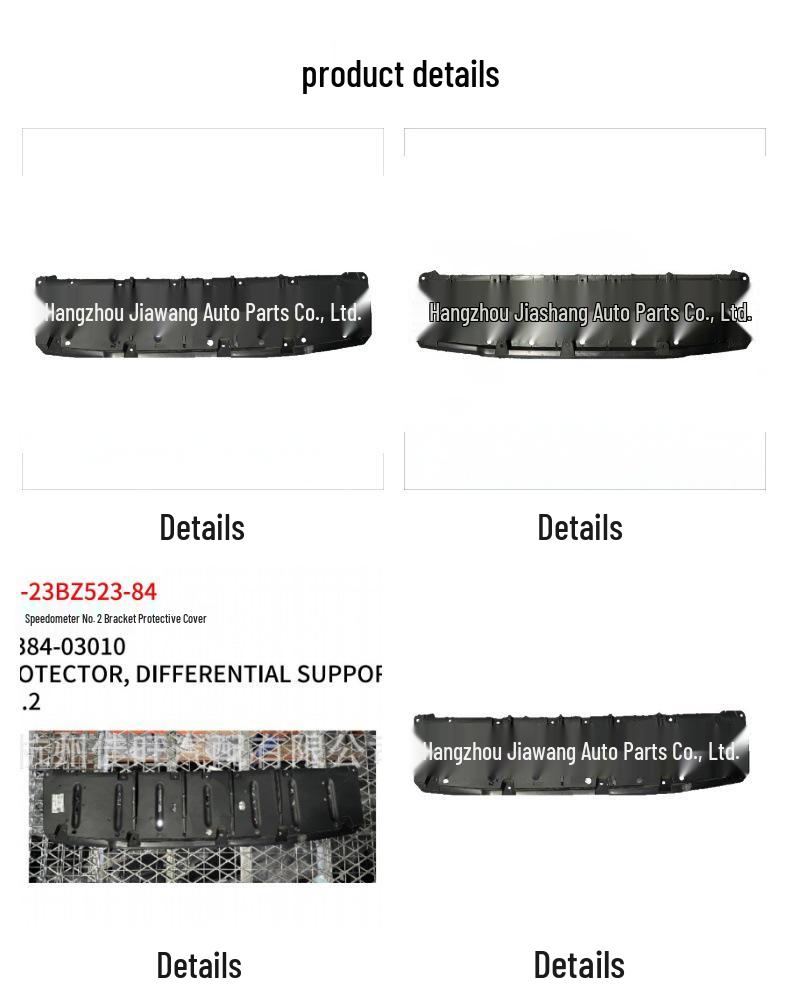 Toyota 2023 BZ3 Rear Underbody Shield (Part 52384-03010)