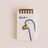 3PCS Simple PP Waterproof Loose-leaf This Horizontal Line Cartoon Pocket This 6-hole Loose-leaf Plastic Ring Buckle Removable Portable Notepad