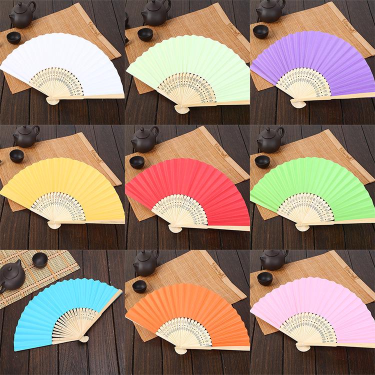 Ventaglio di Carta Fai da Te da 7 Pollici per Bambini: Materiale per Colorare e Artigianato
