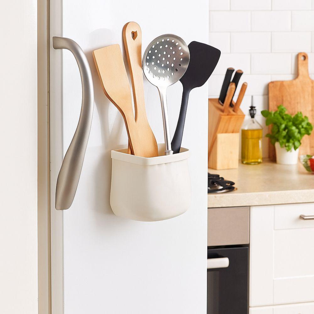 Multi-Purpose Refrigerator Organizer Plastic Wall Hanging Storage Box  Kitchen Use