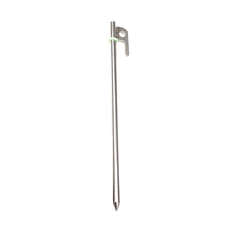 

Stainless steels Outdoor Tent Stake Heavy Duty Tent Peg Luminously Ground Stake for Canopies, Campings, Hikings, Beach 1
