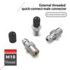 M10x1/ 1/8NPT/ 1/8BSP Außengewinde Schnellkupplungsventile 8mm Gewinde Schnellkupplungsfitting Für Hochdruckpumpen 1-Wege-Ventile