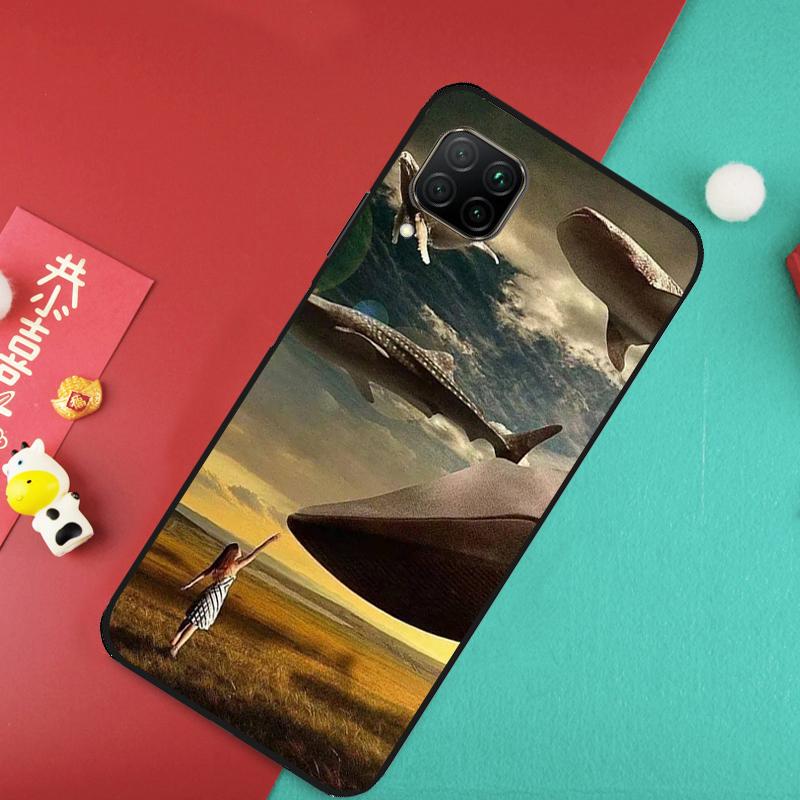 Flying Whale Magical For Huawei Nova Y73 Y70 Y72 Y60 Y90 Y61 Y91 8i 7i 11i 12i 12s 9 10 SE P20 P30 P40 Lite Case