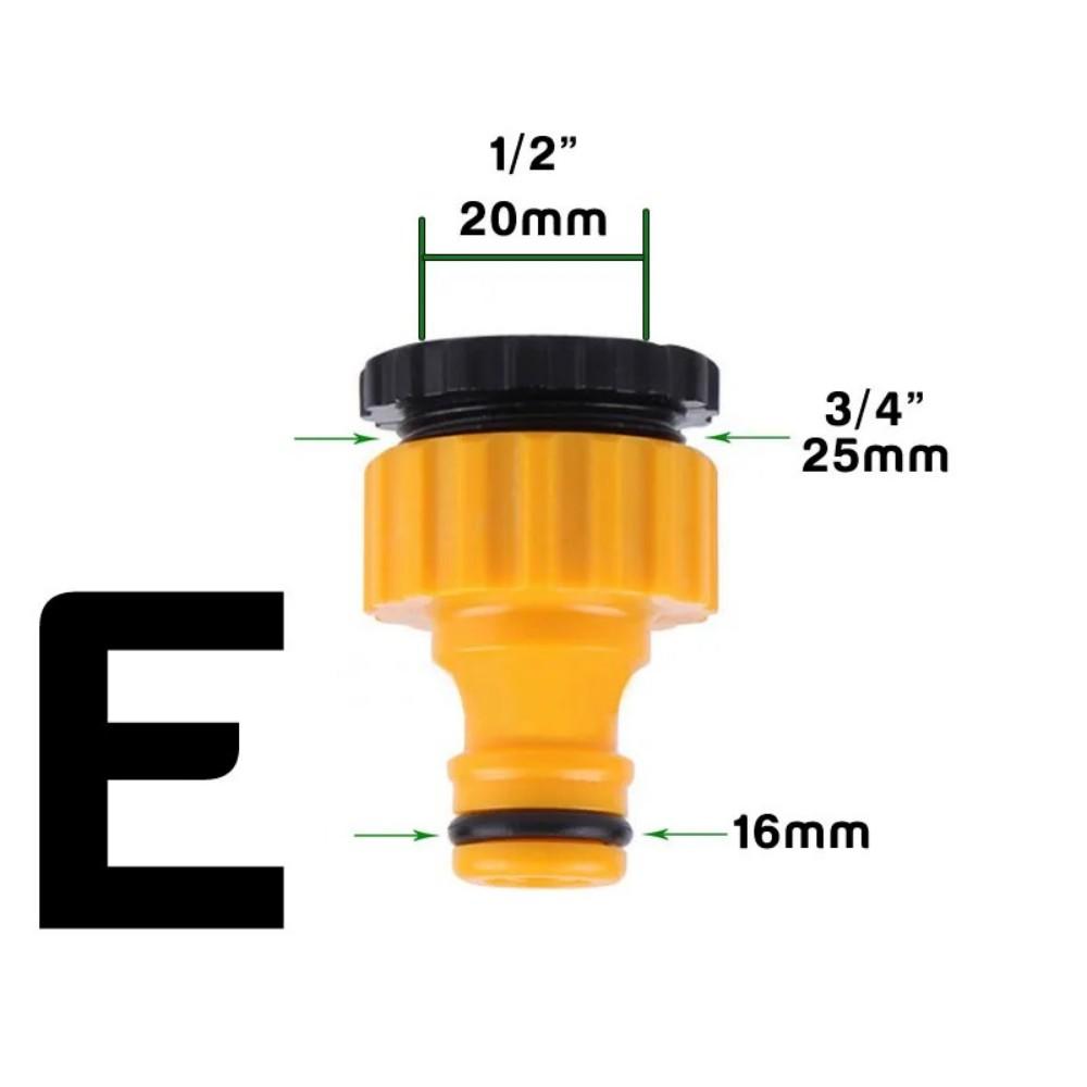 Garden Hose Quick Connector 1/2'' 3/4" Garden Water Pipe Car Wash Gun Joint Watering Pipe Fittings Pipe Connector Accessories