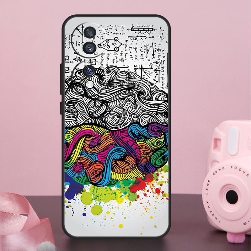 Brain Art Case For Honor 400 Pro 200 50 70 90 X9a X9b X9c X9d X8b X8c Win Magic 7 Lite 5 6 8 Pro Cover