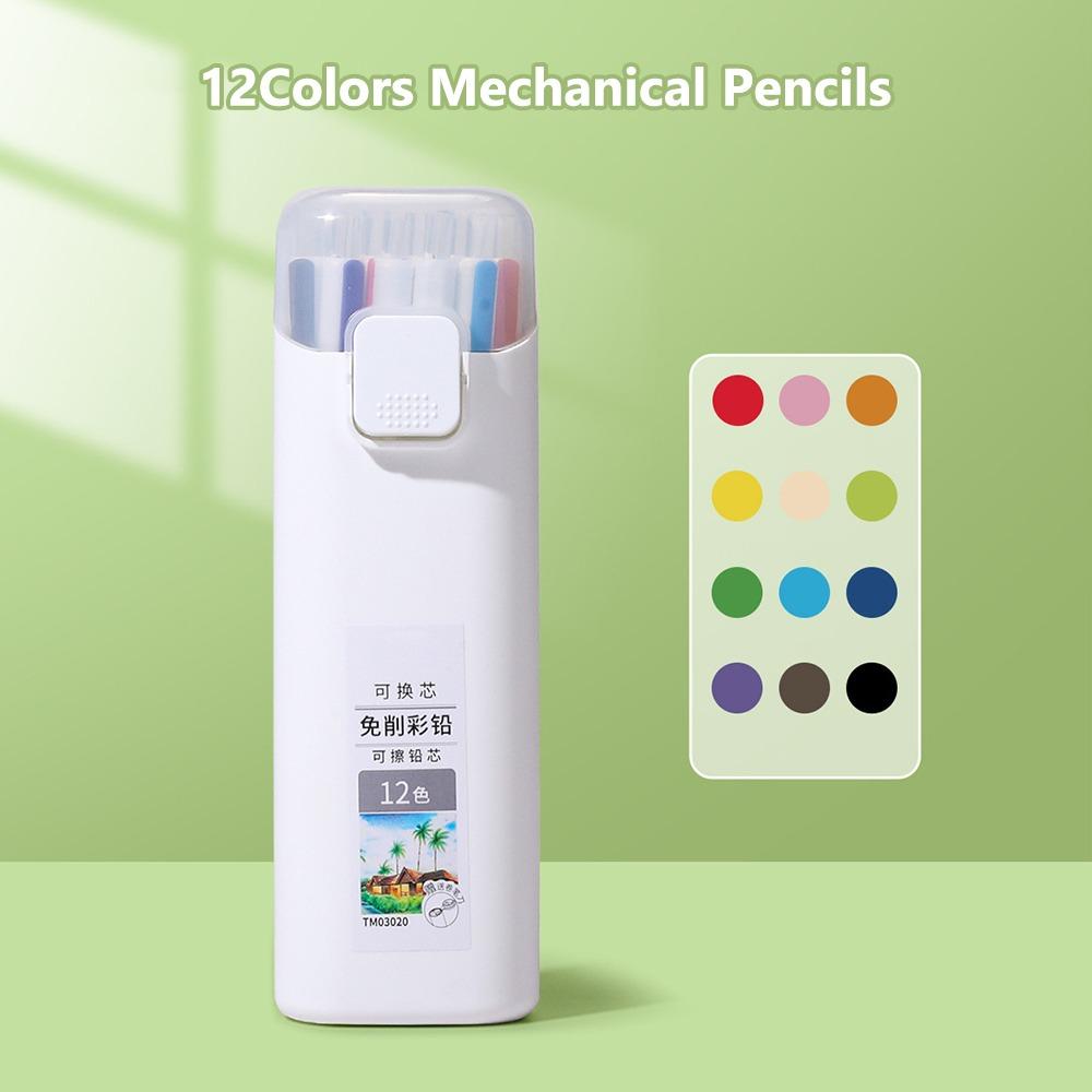

Сменный стержень механический карандаш 12/18/24/36 цветов карандаш для рисования для искусства художественная живопись 36 Colors