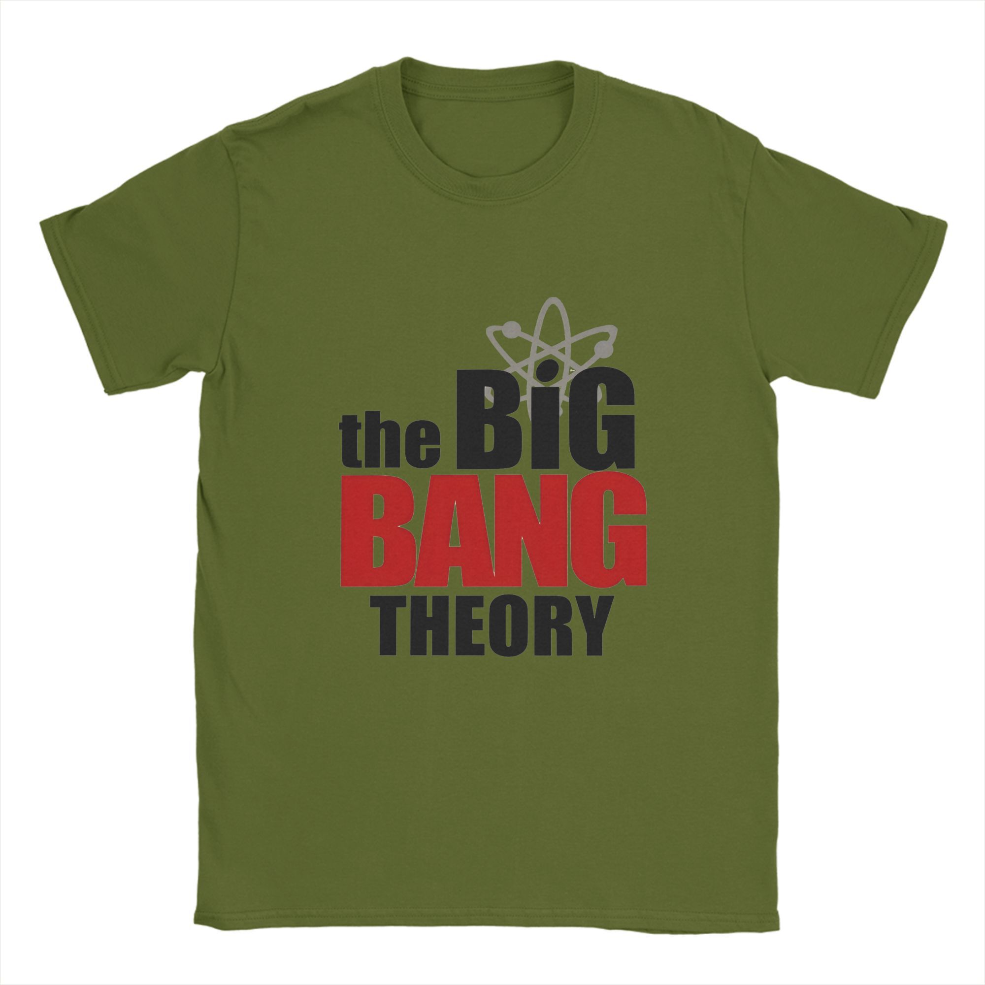 

Humor The Big Bang Theory T-Shirt Men O Neck Cotton T Shirts Short Sleeve Tee Shirt Party Clothes 4XL