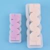 Wavy Stripe Shape UV Epoxy Resin Plaster Making Mold Soap Mold Cake Resin Mold Candle Silicone Mold MIT