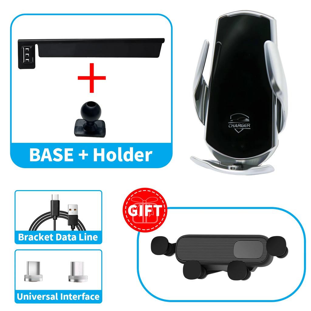 for BMW X7 2024 2025 G07 Car Phone Holder Screen Fixed Navigation Bracket Base Wireless Charging