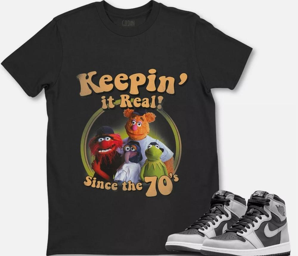 Muppets Keepin It Real Graphic Unisex T shirt Adult Shirt T-shirt Unisex T-Shirt M