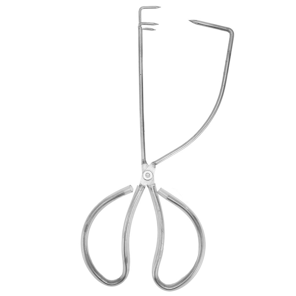 Pensetă de scufundare Instrument de ceramică Oțel inoxidabil Rezistență ridicată Formă simplă Clește pentru sculptură argilă ceramică