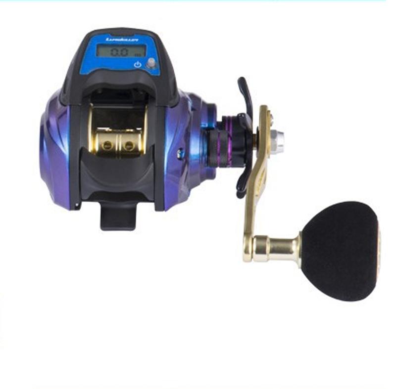 Lurekiller Lure Killer Accurate Display Baitcaster Reel 5+1BB 9kg Drag 6.3:1 Gear Baitcasting Digital ProElectronic Fishing Reel