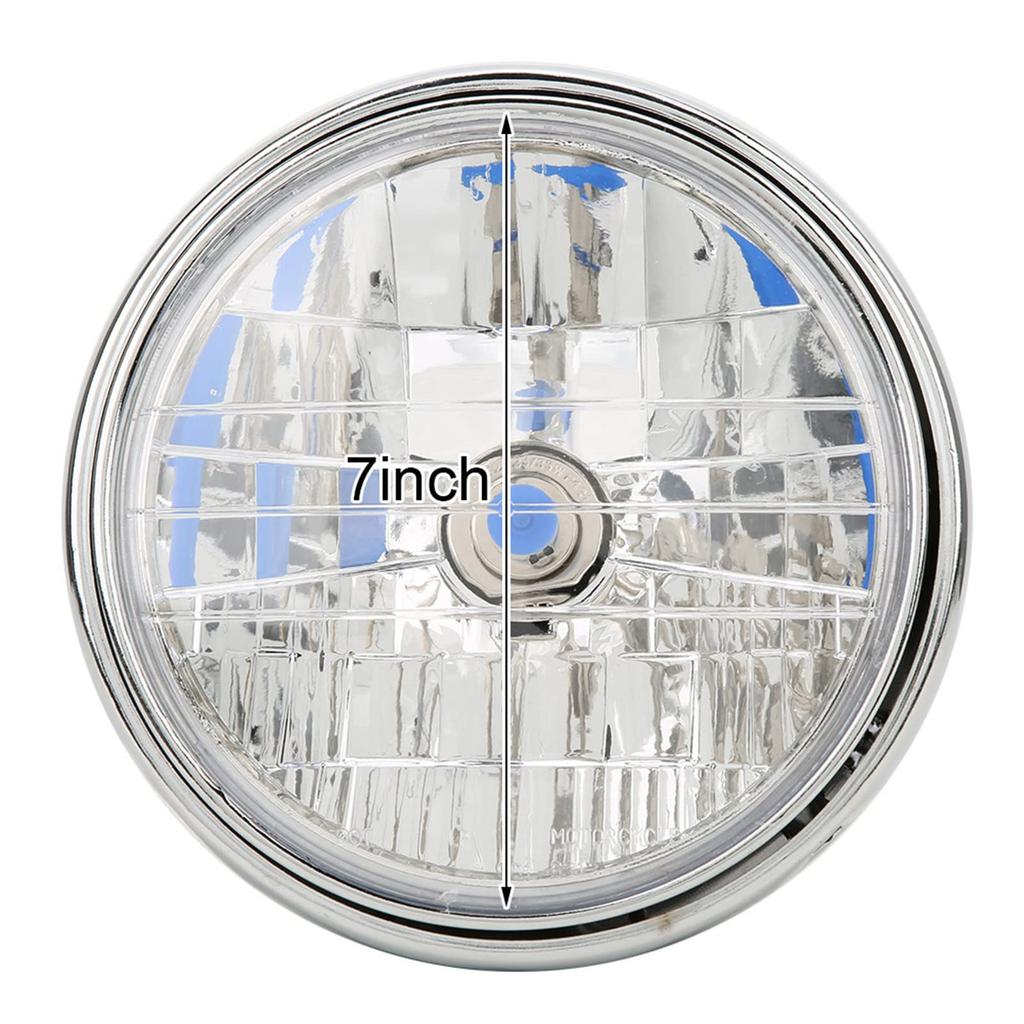 Headlights, Motorcycle Headlights, Front Headlights, Plastic Material, Road Lighting, Signal Showing, Clear Lens, Stylish