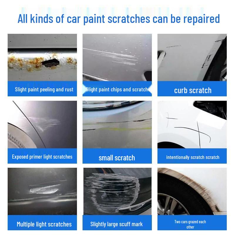 Leapmotor T03 Car Paint Touch-Up Pen: Quicksand Pink, Bright White, Spring Bud Green, Star River Silver, Glacier Blue.