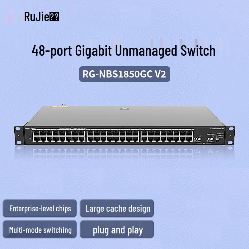 

Ruijie RG-NBS3100-24GT4SFP-P V2 Gigabit Layer 2 POE+ Managed Access Switch