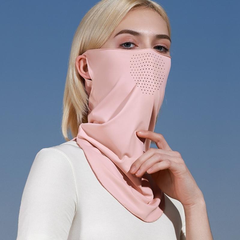 Women Sunscreens Mask Neck Scarves Windproofs Scarves Sun Protections Faces Cover
