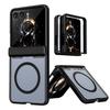 For Magsafe Magnetic Phone Case For Samsung Z Flip 8 7 Flip8 Flip7 5G Hinge Full Protection TPU+PC Shockproof Protective Cover