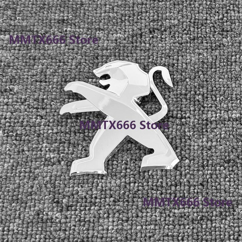 UWSQ6 ABS Grill maski przedniej bagażnika emblemat logo naklejka na klapę bagażnika tylną do Peugeot 308 508 logo przednie i tylne logo grill
