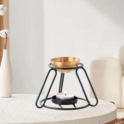 Hořák na esenciální oleje Vůně Romantický Dekorativní Difuzér Nerezová ocel pro Hotel
