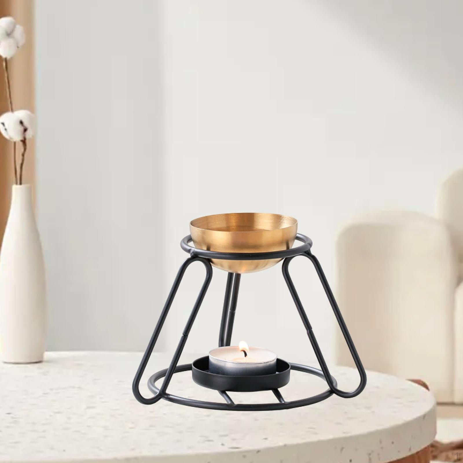 

Аромалампа для эфирных масел, романтический декоративный диффузор из нержавеющей стали для отеля