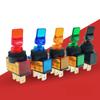 12V Led Toggle Switch 3-Pin 10A 3-Pin Asw-14D Short Handle With Led Lights Waterproof