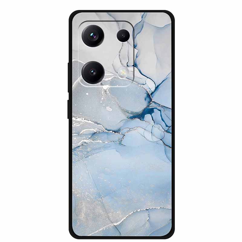 For Redmi Note 14S Case Note14S Marble Back Soft Cover Bumper TPU Phone Case For Xiaomi Redmi Note 14 S Silicone Shells Funda