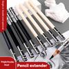 Dual-headed Art Write Tool Extender Adjustable Pencil Extension Stationery Practical Exquisite Portable for Sketch School Office