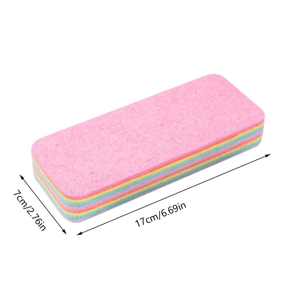 12-lagiges Mikrofaser-Reinigungsschwamm-Tuch, saugfähige Geschirrtücher, abziehbar, wiederverwendbar, Waschreiniger, Scheuertücher, Küchenreinigung