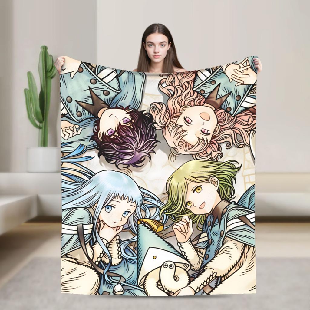 Witch Hat Atelier Blanket Decorative Flannel Bedding Throws For Couch Chair Warm Custom DIY Quality Bedspread Gift Idea