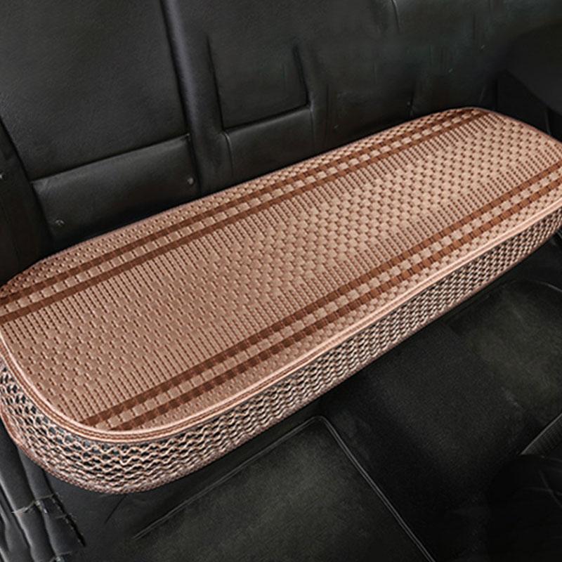 Car Seat Cushion Summer Ice Silk Cool Breathable Non-Slip Seat Protector Mat Car Seat Cover Universal Auto Interior Accessories