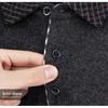 Hodo Men's Wool-Blend Thickened Knit Pullover Sweater