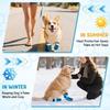 Reflective Dog Shoes Socks Adjustable Dog Foot Covers Anti-Slip Dog Socks  Floor Protection