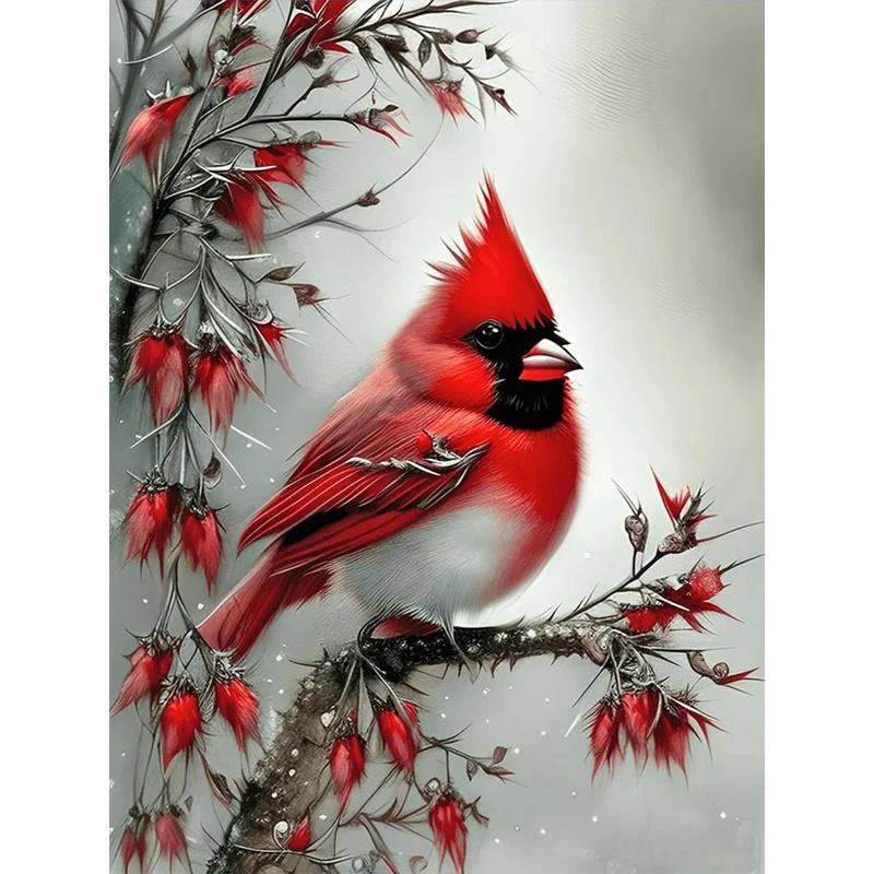 DIY Diamond Painting Birds On The BranchCross Stitch Kit Mosaic Art Diamond Painting Full Circle/Square Diamond Home Decoration