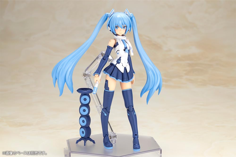 Kotobukiya Frame Arms Girl Frame Music Girl Snow Miku Another Color 150mm Plastic Model Ver. (Approx. tall, Non-scale Kit)