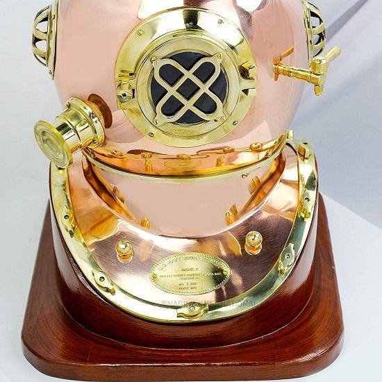 12" Tauchhelm, maritimer Schiffshelm, dekorativer Helm