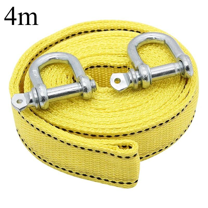 Car Trailer Rope Off Road Pulling Rope 5-ton 4M 5M Trailer with Rescue Pulling Rope Traction Rope Thickened Special 5 tons 4 meters
