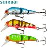 5g Floating Multi-Section Insect Minnow Lure for Fishing