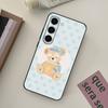 D-duffy Phone Case For Samsung Galaxy S24/S25/S22/S30/Note20/Lite/Ultra/5G/Plus/FE Soft Black
